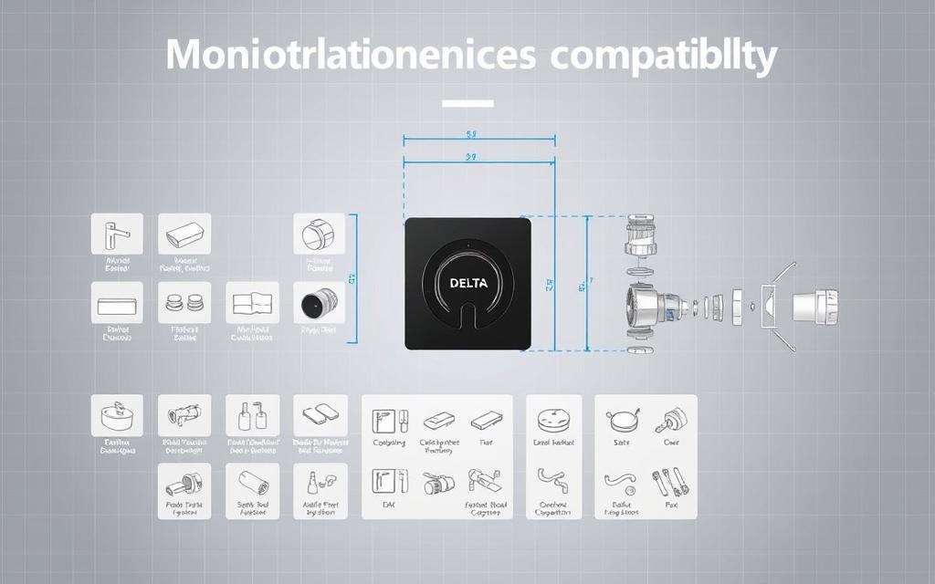 Delta Monitor series compatibility diagram
